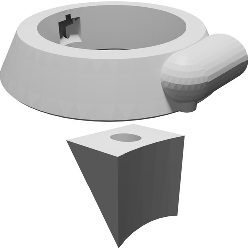Supporto illuminatore led ring - supporto,