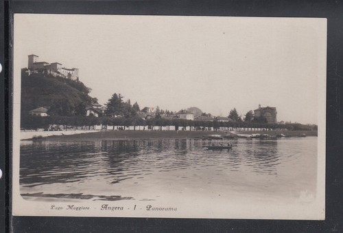Cartolina lago maggiore angera - maggiore,