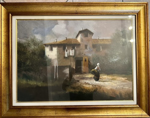 Dipinto olio tela 50x70 - olio,