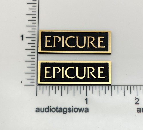 Epicure speaker badge logo - epicure,