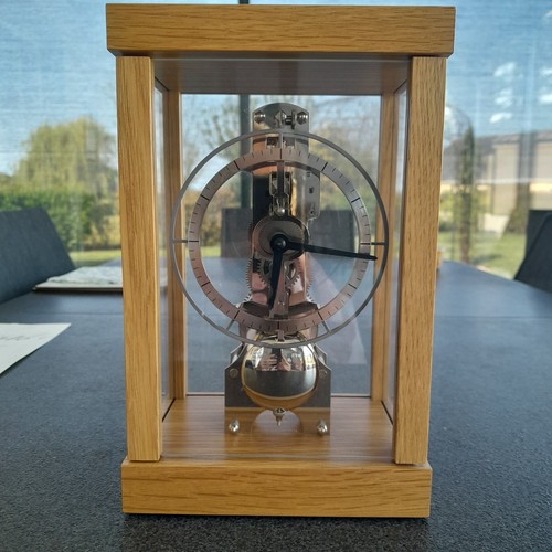 Hermle horloge chene verre - horloge,
