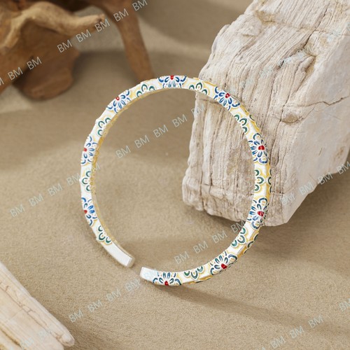 Bracciale aperto fatto mano - fatto,