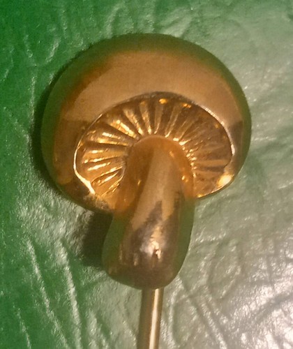 Spilla bastone fungo - , vintage