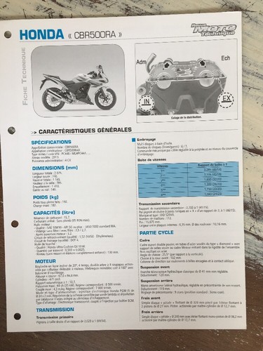 Honda cbr500ra pc448 2013 - cbr500ra,