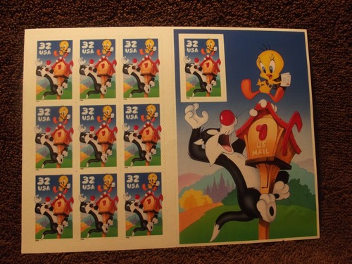 Usps 1998 sylvester tweety - 1998, &