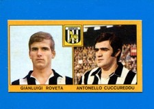 CALCIATORI PANINI 1969-70 - Figurina-Sticker - ROVETA-CUCCUREDDU - JUVENTUS -Rec