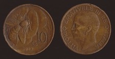 10 CENTESIMI 1919 APE -