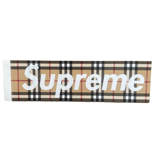 Supreme burberry box logo - supreme,
