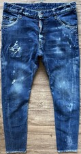 Jeans uomo Dsquared2 Classic Kenny Twist taglia 48 blu regular work, pittore 465€