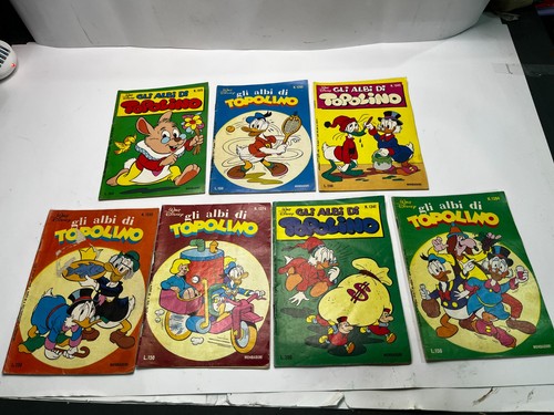 Lotto albi topolino anni - 7,