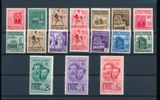 1944 ITALIA RSI MONUMENTI DISTRUTTI + FRATELLI BANDIERA MNH   1582 SV