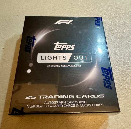 Topps lights out - f1, 2026