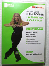 DVD Donna Moderna In Forma Jill Cooper Funky Hip Pop Fitness corso Addominali -