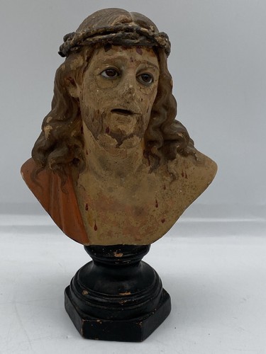 Busto cristo terracotta - busto,
