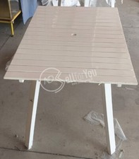 Tavolo rettangolare in legno di faggio laccato 130x80x72 cm Sabe mod. Trieste