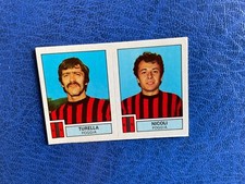 PANINI CALCIATORI 1975/76 FOGGIA TURELLA NICOLI N 425  VELINA ORIGINALE