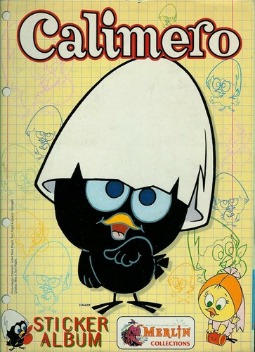 Figurine calimero merlin - figurine,
