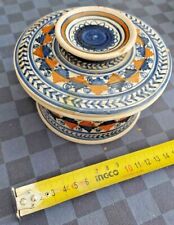 VASO o POTICHE maiolica decoro