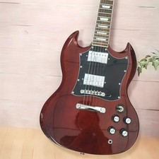 Gibso SG Standard Marrone Chitarra Elettrica Palissandro Tastiera Collo Mogano