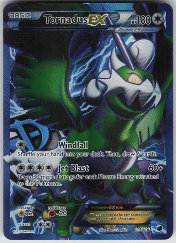 Pokemon tornadus team - tornadus, ex