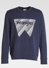 WRANGLER felpa CREW SWEAT NAVY
