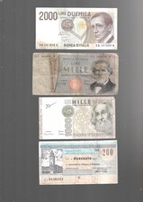 LOTTO BANCONOTE ITALIA