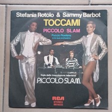 SIGLA TV/Stefania Rotolo & Sammy Barbot-TOCCAMI  7" 45 giri Italia  1977  Rca