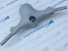MANUBRIO VESPA 50 FARO TONDO