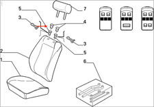 9253455966 Tappo Sedile FIAT