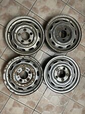 4 cerchi acciaio 4.5x15 Porsche 911 912 356 Stahlfelgen steel wheels