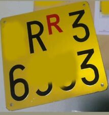 TARGA RIPETITRICE REPLICA