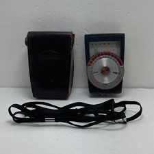 Misuratore di luce vintage Sekonic Auto-Lumi modello 86 Giappone con custodia strumento fotografico