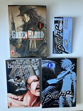 Manga 2013 Rari. L’attacco Dei Giganti 2, Green Blood 1, The Breaker New Waves 1