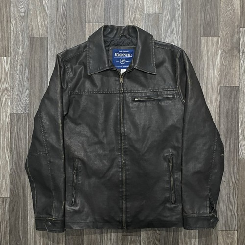 Giacca pelle marrone scuro - giacca,