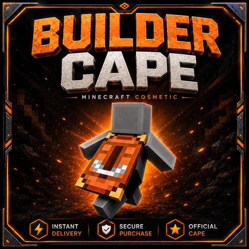 Minecraft builder cape code - cape,