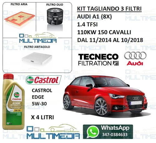Kit tagliando filtri - kit,
