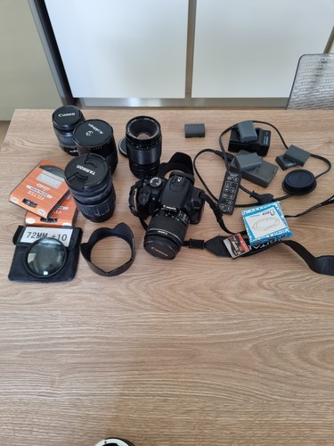 Kit canon eos 400d 3 - kit,