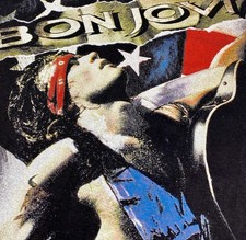 Vintage 1992 BON JOVI KeepTheFaith Aop Shirt Rock Metal Band RapTee Guns n Roses