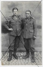 Bersaglieri militari - cart.fotogr. Caroni Roma - 1940