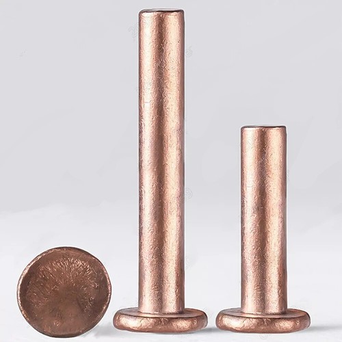 Rivetti testa piatta - in, rame