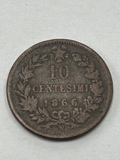 MONETA 10 CENT. 1866