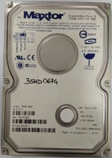 Hard Disk Usato IDE 3,5" 120GB MAXTOR 6Y120L0040411 YAR41VW0 08MAR2003