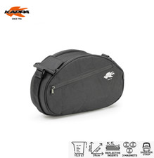 KAPPA Borsa Rugby da Tunnel in Politessuto Nero 15,5 Litri Per Moto Magneti