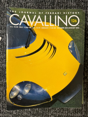 Cavallino ferrari magazine 126 - magazine,
