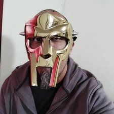 Maschera gladiatore in metallo