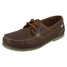 Scarpe Da Barca In Pelle