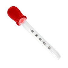Pipetta contagocce graduata in plastica e silicone dispenser liquido dropper 5ml
