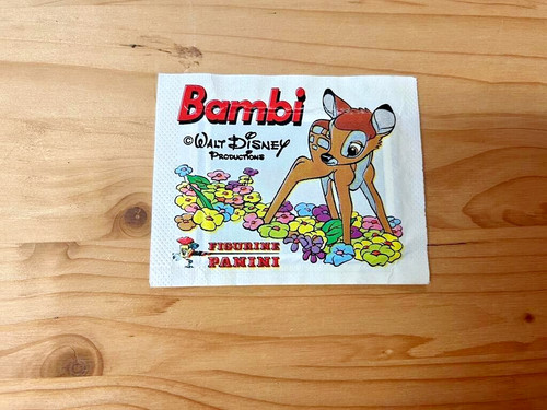 Bustina figurine panini bambi - panini,