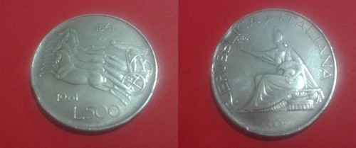 500 lire 1st centenary - 500,