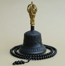 Collana Onice Mala Nera Buddha